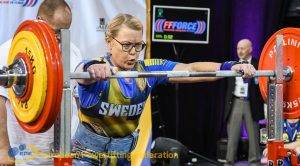 mia öhrnell styrkelyft em 2020 squat